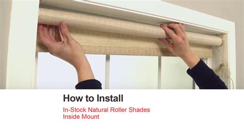 installing window shades outside